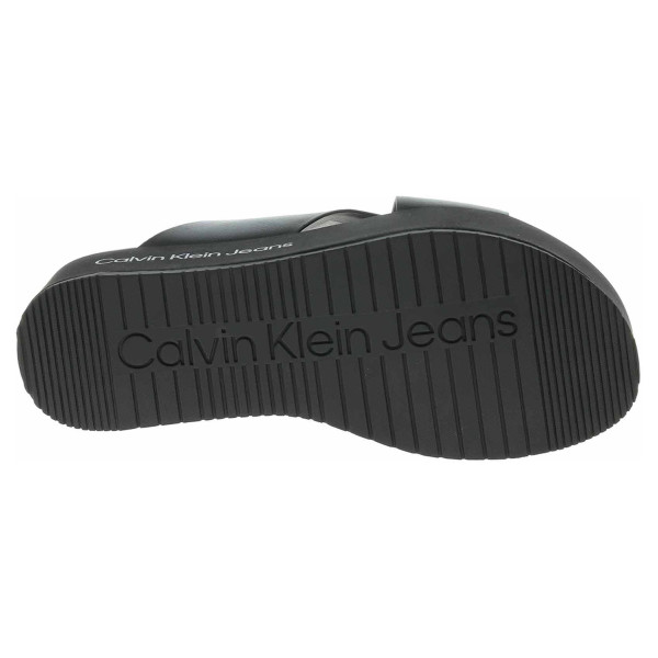detail Dámské pantofle Calvin Klein YW0YW00964 Black