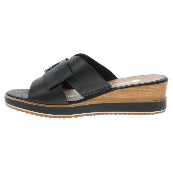 detail Dámské pantofle Remonte D6456-00 schwarz