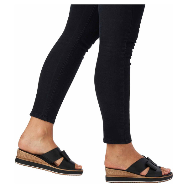 detail Dámské pantofle Remonte D6456-00 schwarz