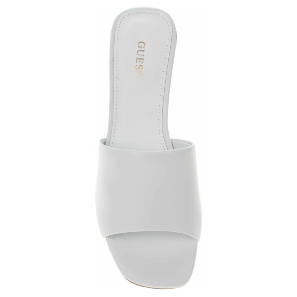 detail Dámské pantofle Guess FL6YARLEA03 WHITE