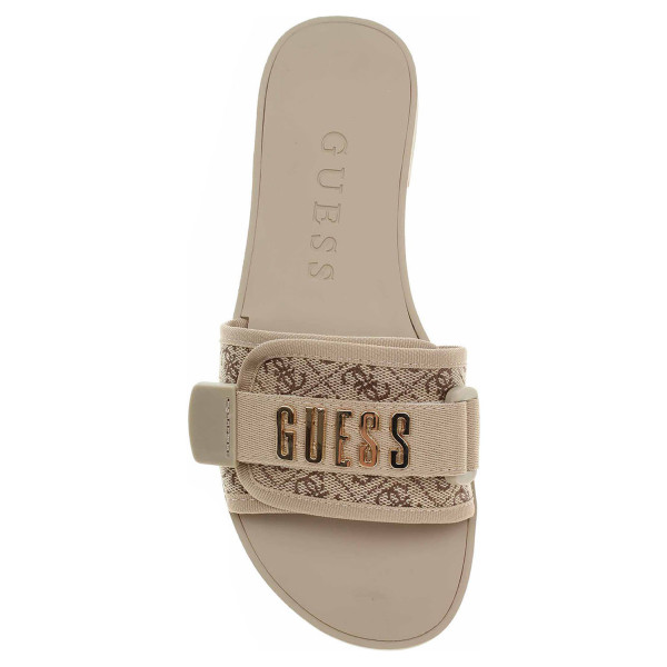 detail Dámské pantofle Guess FL6ELYFAL19-BEIBR