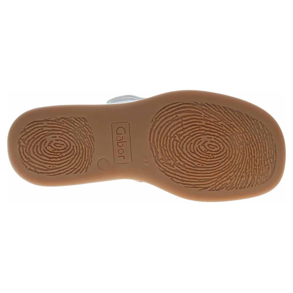 detail Dámské pantofle Gabor 63.701.21 weiss