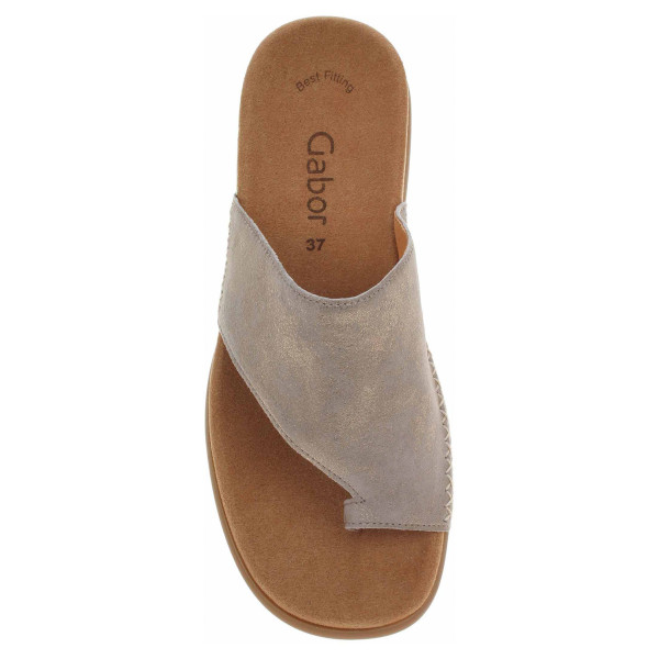 detail Dámské pantofle Gabor 63.700.62 muschel