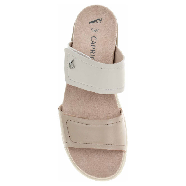 detail Dámské pantofle Caprice 9-27200-42 beige comb
