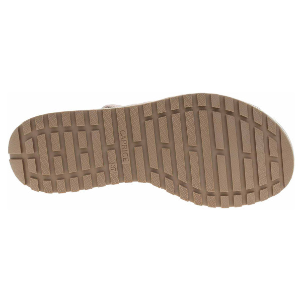 detail Dámské pantofle Caprice 9-27202-42 taupe metallic