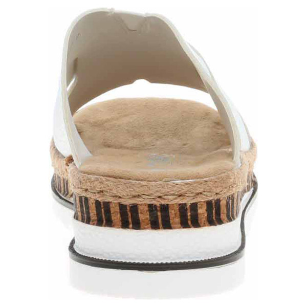 detail Dámské pantofle Rieker V7989-80 weiss