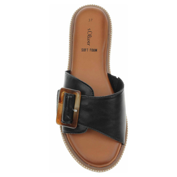 detail Dámské pantofle s.Oliver 5-27131-42 black