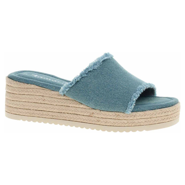 detail Dámské pantofle Tamaris 1-27232-42 denim