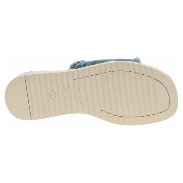 detail Dámské pantofle Tamaris 1-27232-42 denim