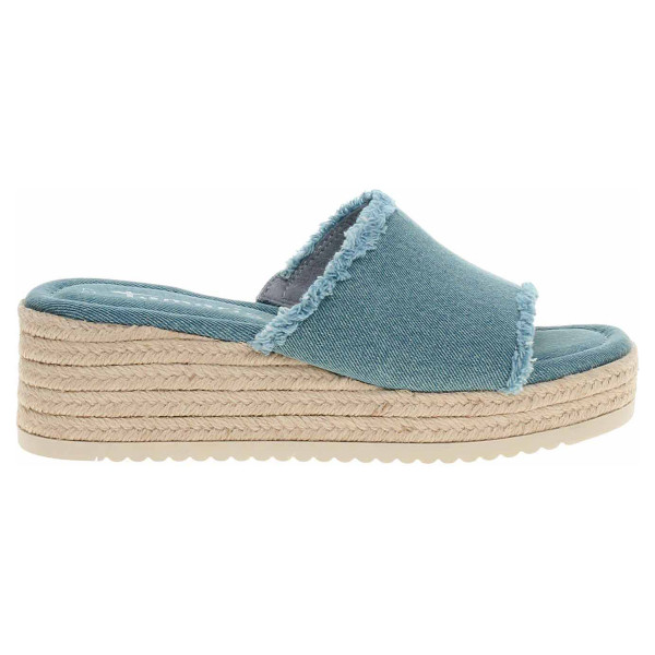 detail Dámské pantofle Tamaris 1-27232-42 denim