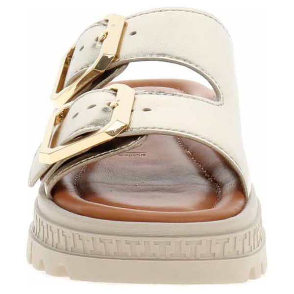 detail Dámské pantofle Tamaris 1-27202-44 light gold