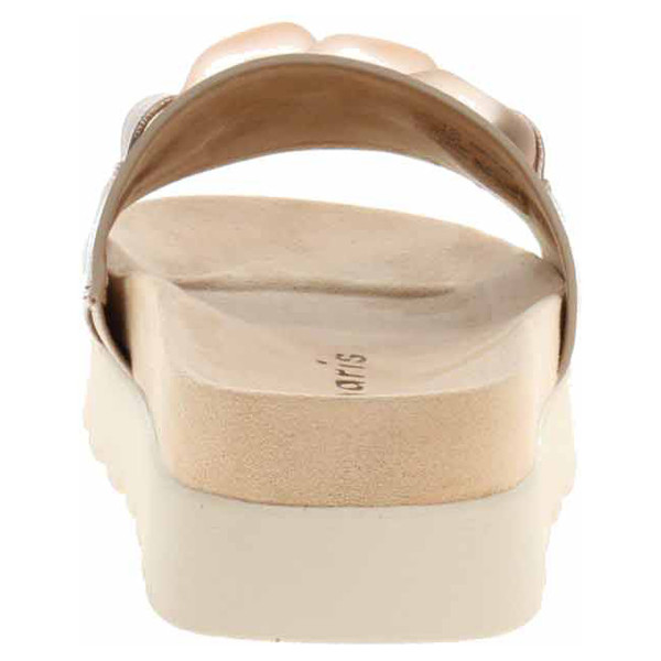 detail Dámské pantofle Tamaris 1-27411-44 bronce