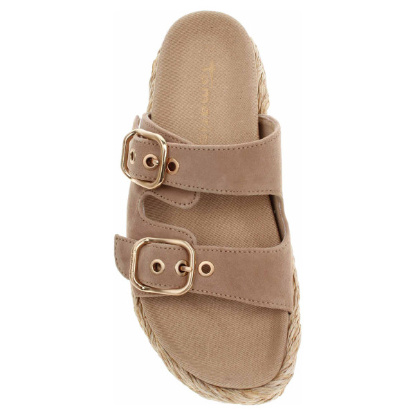 detail Dámské pantofle Tamaris 1-27412-44 tan