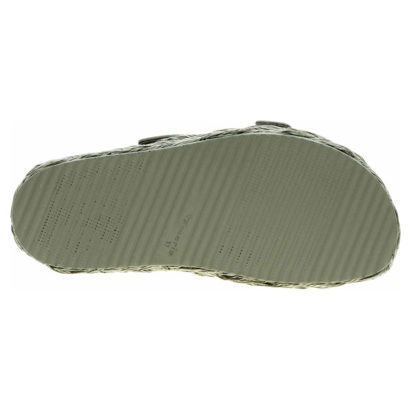 detail Dámské pantofle Tamaris 1-27412-44 sage