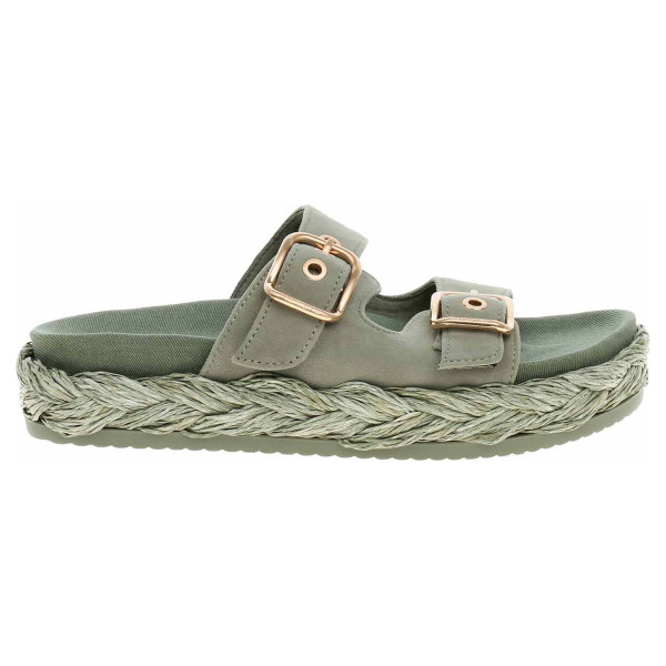 detail Dámské pantofle Tamaris 1-27412-44 sage