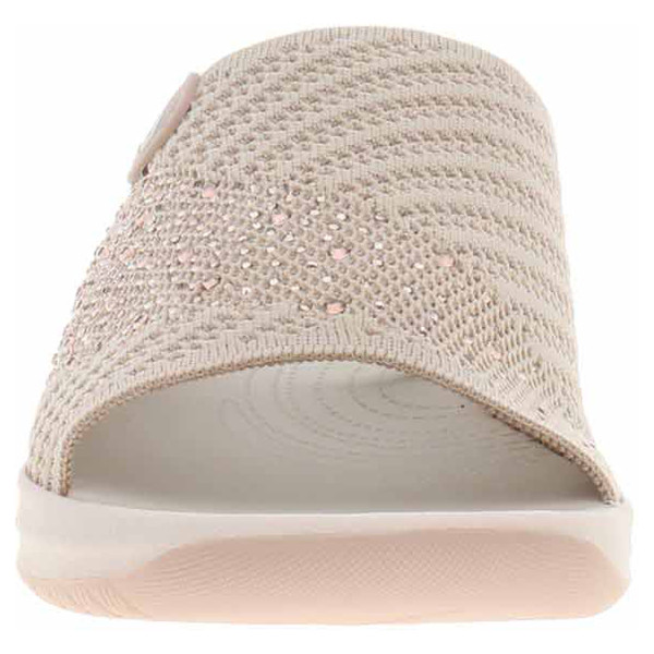 detail Dámské pantofle Jana 8-27262-44 powder