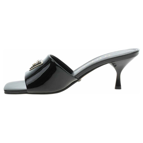detail Dámské pantofle Guess FLJLUSPAF03-BLACK