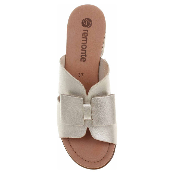 detail Dámské pantofle Remonte R8759-90 gold