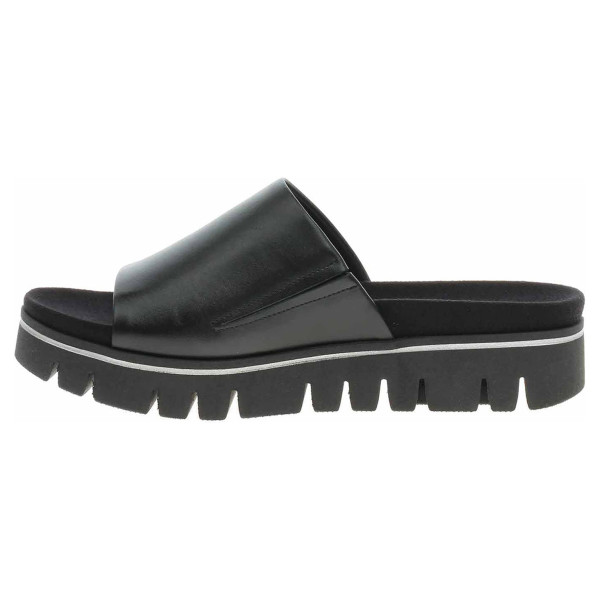 detail Dámské pantofle Gabor 62.880.57 schwarz