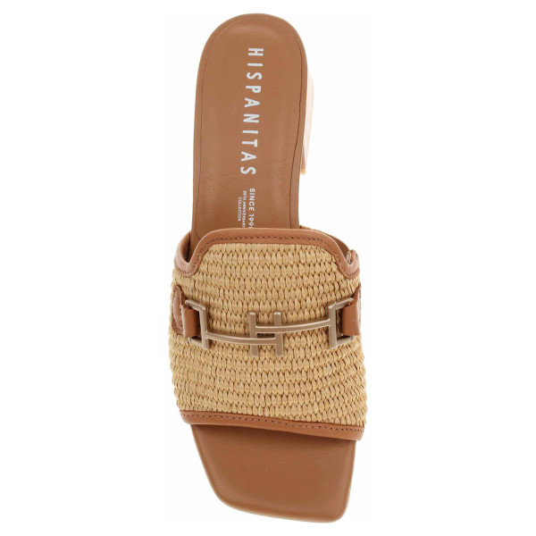 detail Dámské pantofle Hispanitas RHV254071 Dallas cuoio-natural