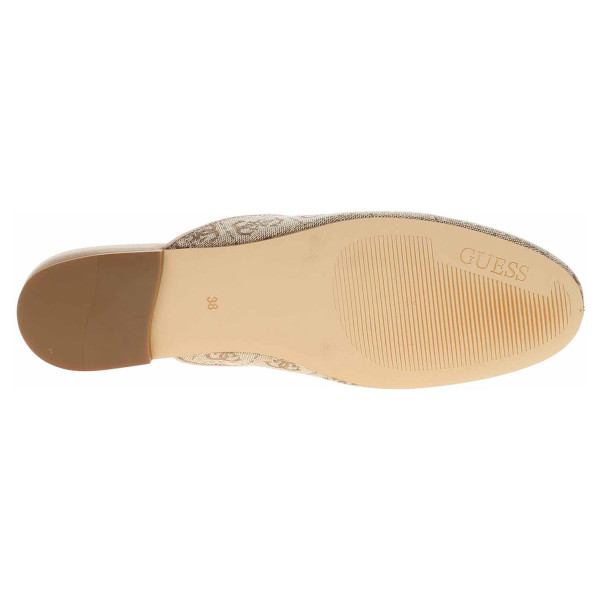 detail Dámské pantofle Guess FLJBO2LEL06-GOLD