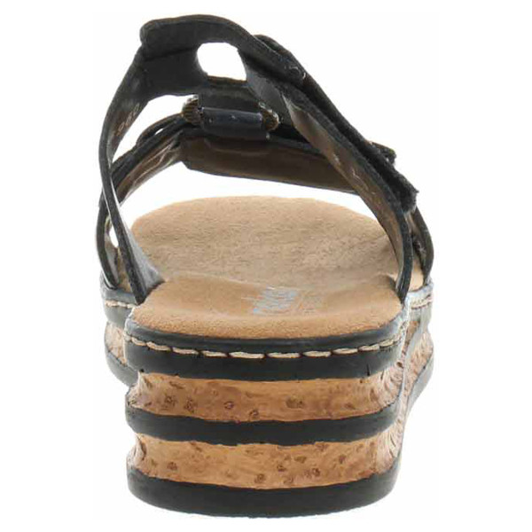 detail Dámské pantofle Rieker 62936-14 blau