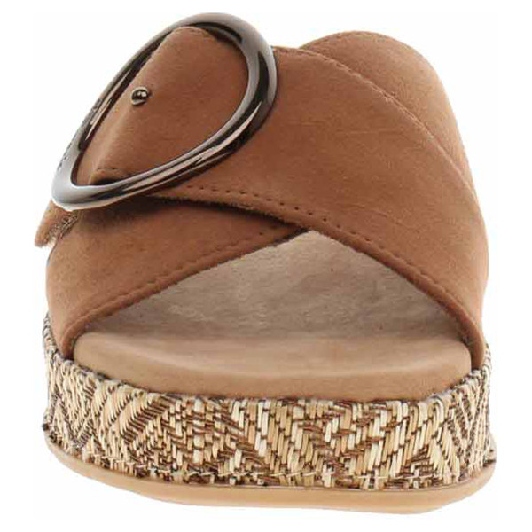 detail Tamaris dámské pantofe 8-87207-44 cognac