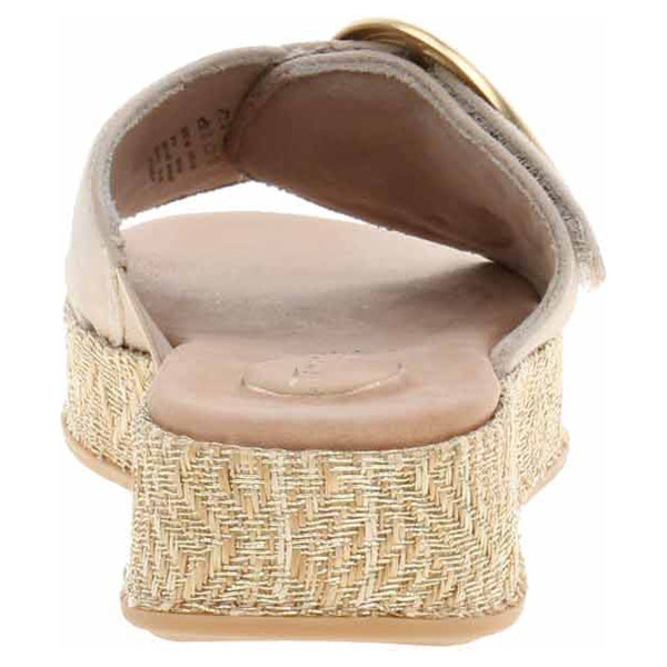 detail Dámské pantofle Tamaris 8-87207-44 beige