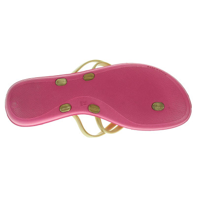 detail Coqui 272-01 fuchsia plážové dámské žabky