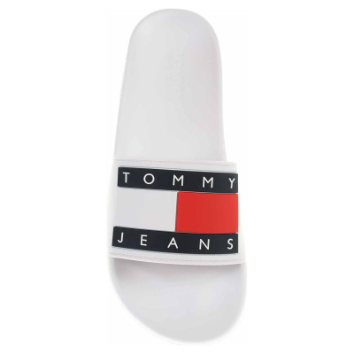 detail Dámské plážové pantofle Tommy Hilfiger EN0EN00474 YBS white