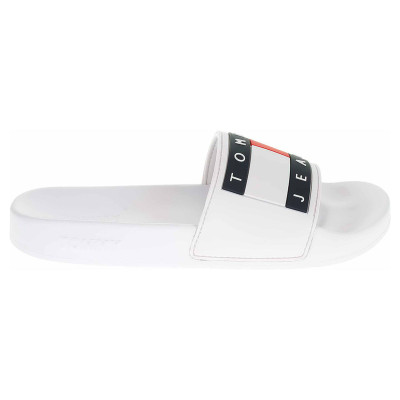 detail Dámské plážové pantofle Tommy Hilfiger EN0EN00474 YBS white