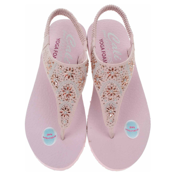 detail Skechers Meditation - Utopia Garden pink