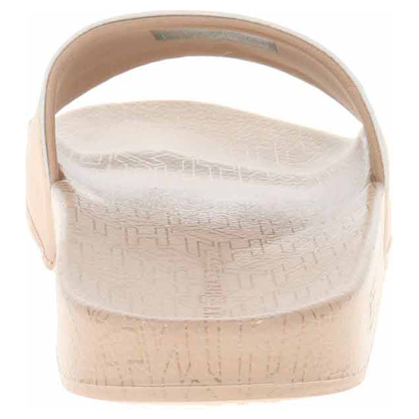 detail Dámské plážové pantofle Tommy Hilfiger FW0FW06312 ABR sandrift