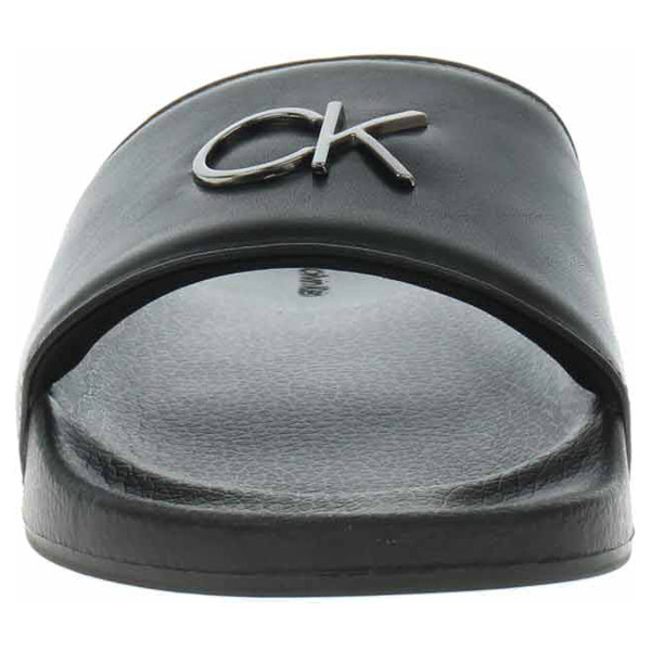 detail Dámské plážové pantofle Calvin Klein HW0HW01509 Ck Black
