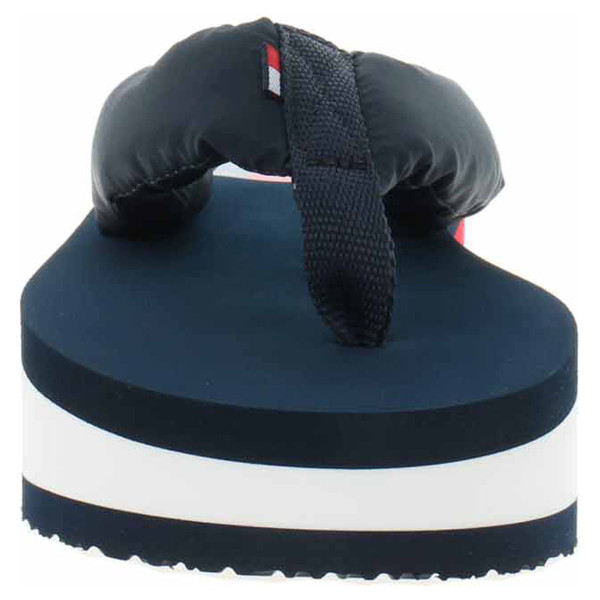 detail Dámské plážové pantofle Tommy Hilfiger EN0EN02114 C87 Twilight Navy