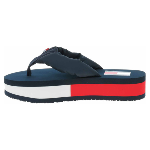 detail Dámské plážové pantofle Tommy Hilfiger EN0EN02114 C87 Twilight Navy