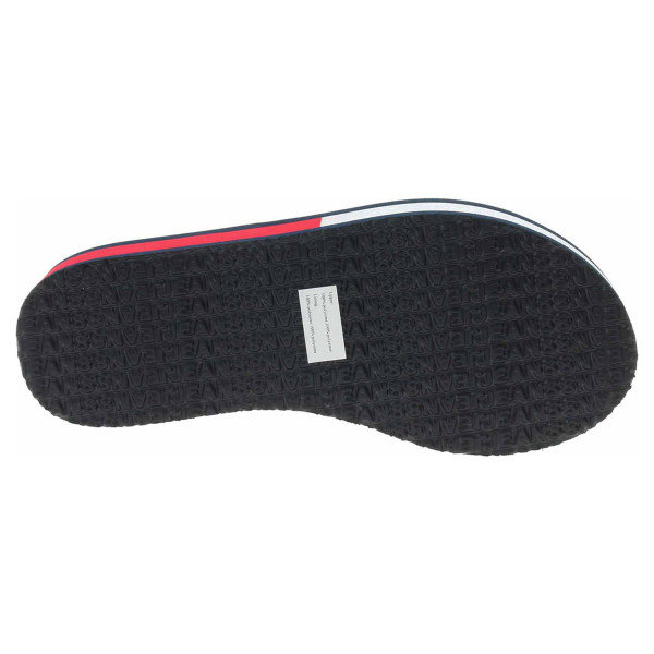 detail Dámské plážové pantofle Tommy Hilfiger EN0EN02114 C87 Twilight Navy