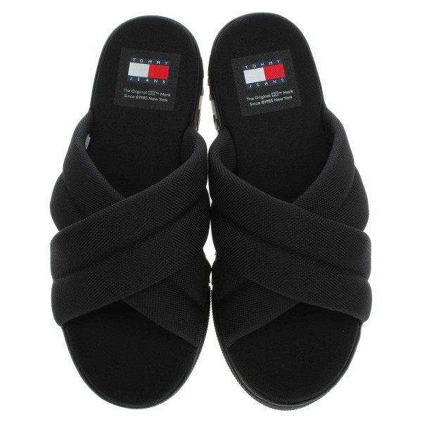 Dámské pantofle Tommy Hilfiger EN0EN02465 Black