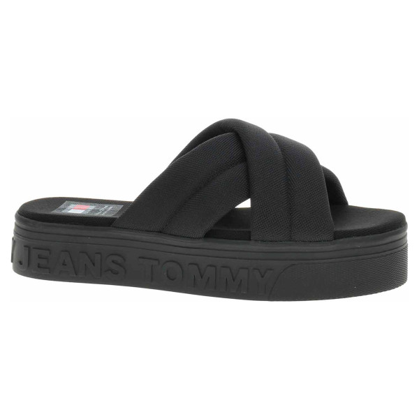 detail Dámské pantofle Tommy Hilfiger EN0EN02465 Black