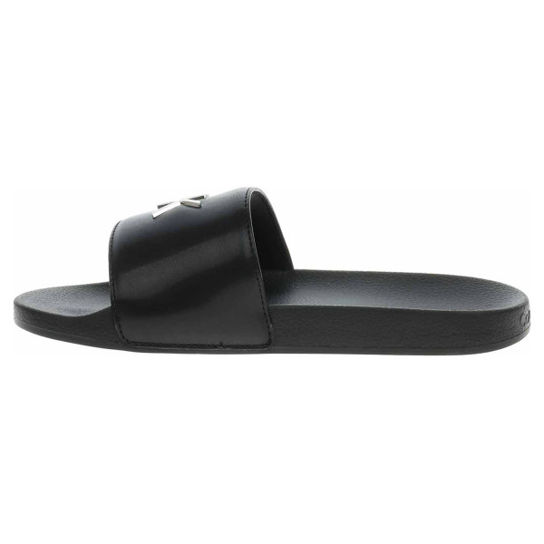 detail Dámské pantofle Calvin Klein HW0HW01509 0GS Black-Silver
