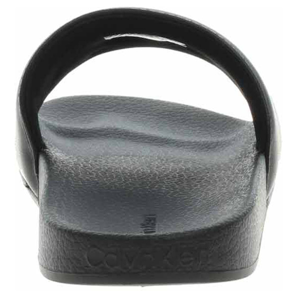 detail Dámské pantofle Calvin Klein HW0HW01509 0GS Black-Silver