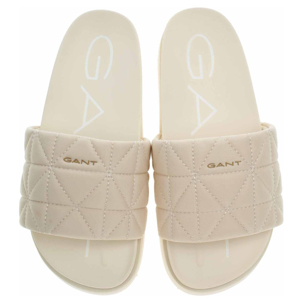 detail Gant dámské plaážové pantofle 28507599 G125 cream