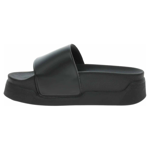 detail Dámské plážové pantofle Karl Lagerfeld KL88808N V00 black rubber