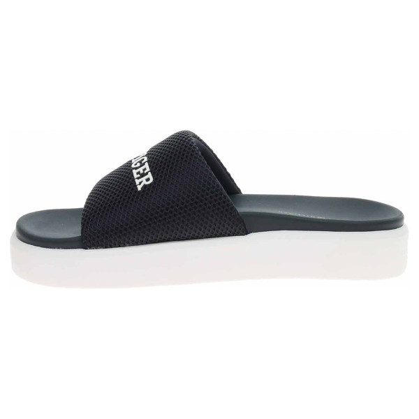 detail Dámské pantofle Tommy Hilfiger FW0FW07828 DW6 Space Blue