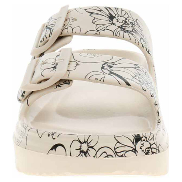 detail Dámské plážové pantofle Laura Vita NUON 17 beige