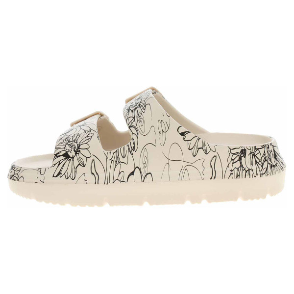 detail Dámské plážové pantofle Laura Vita NUON 17 beige