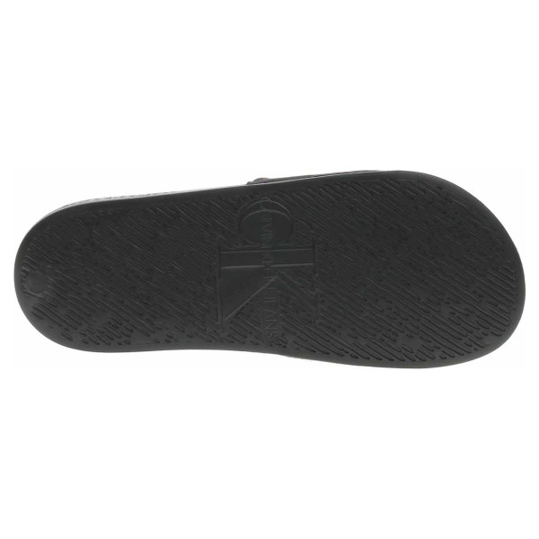 detail Dámské plážové pantofle Calvin Klein YW0YW01713 0GJ Triple Black