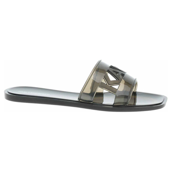 detail Karl Lagerfeld dámské plážové KL80005T V00 Black Rubber