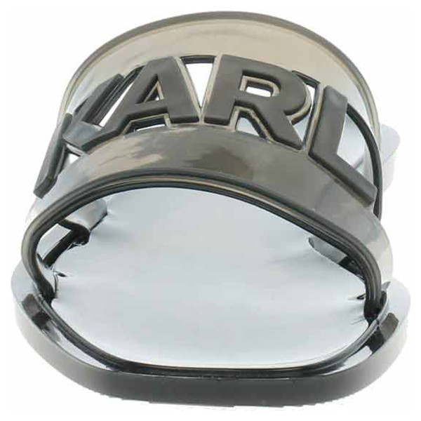detail Karl Lagerfeld dámské plážové KL80005T V00 Black Rubber