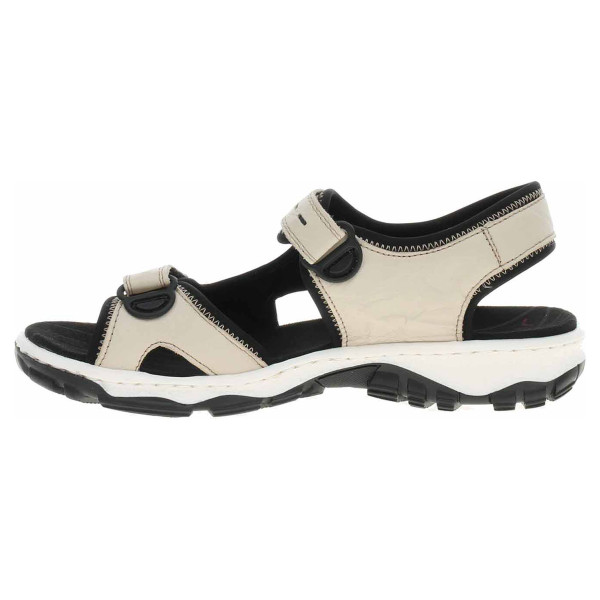 detail Dámské sandály Rieker 68866-60 béžové